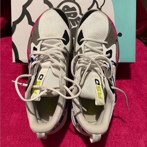 Puma Kids' White and Black Sneakers